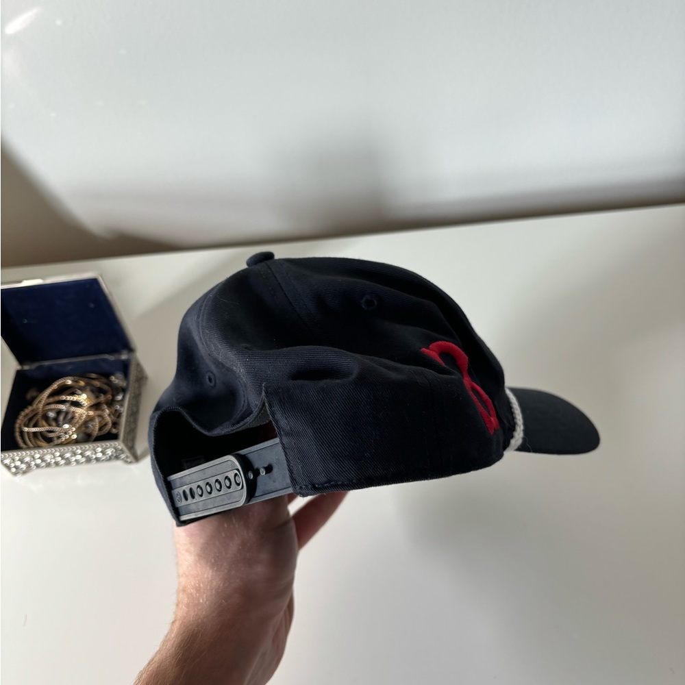 47 Brand Red Sox Black Hat - Picture 3 of 3